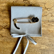 Cat Tail Shawl Pin