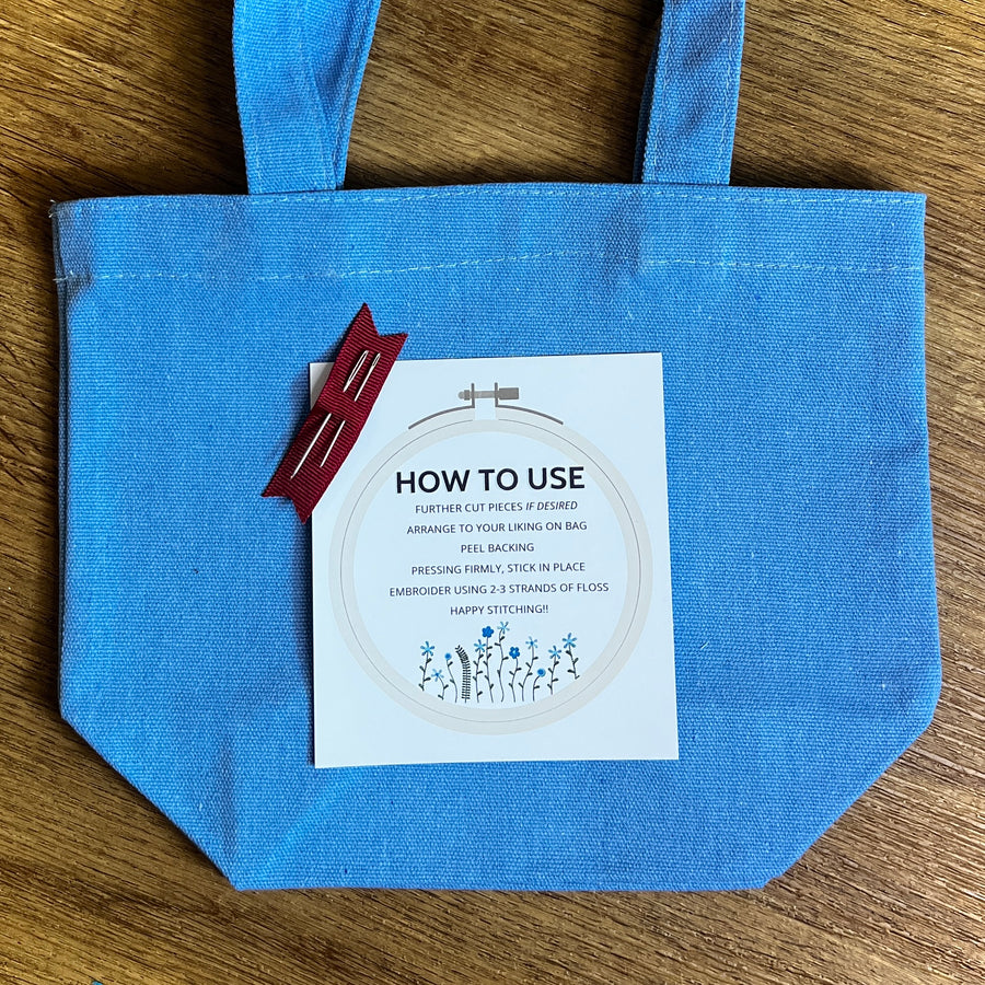Embroidery Tote Kit