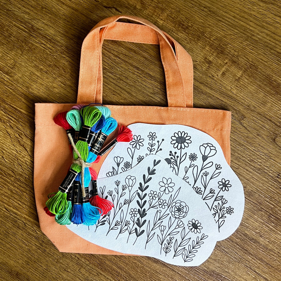 Embroidery Tote Kit
