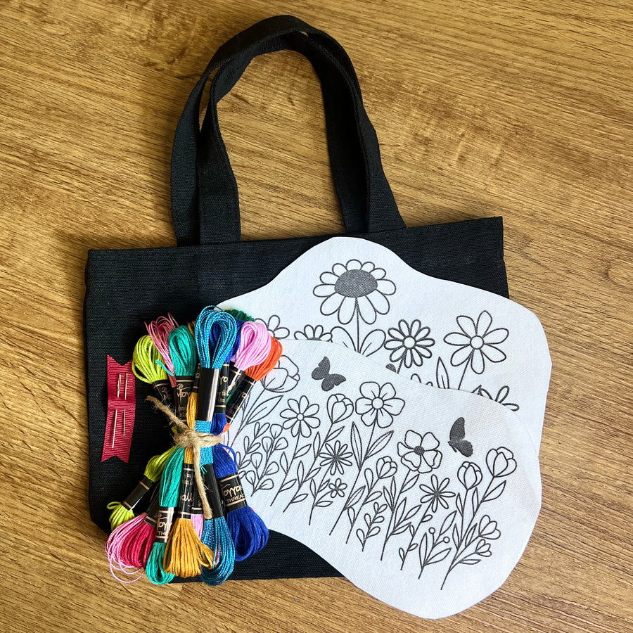Embroidery Tote Kit