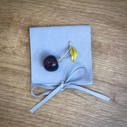 Cherry Shawl Pin