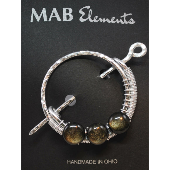 MAB Elements Shawl Pins