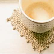 Knit Linen Coaster Kit