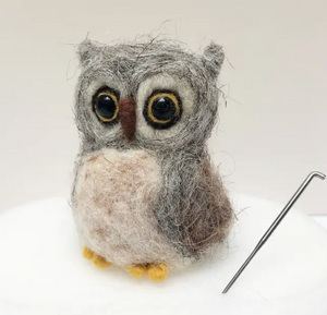 Owl Needle Felting Kit