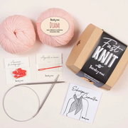 Camellia Scarf Knitting Kit