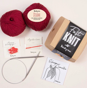 Camellia Scarf Knitting Kit