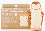 Kiriki Press Embroidered Doll Kits