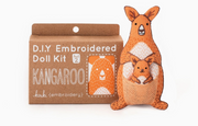 Kiriki Press Embroidered Doll Kits