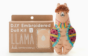 Kiriki Press Embroidered Doll Kits