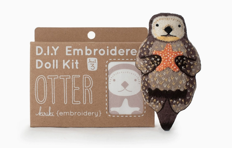 Kiriki Press Embroidered Doll Kits