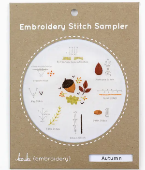 Kirikii Press Embroidery Stitch Samplers