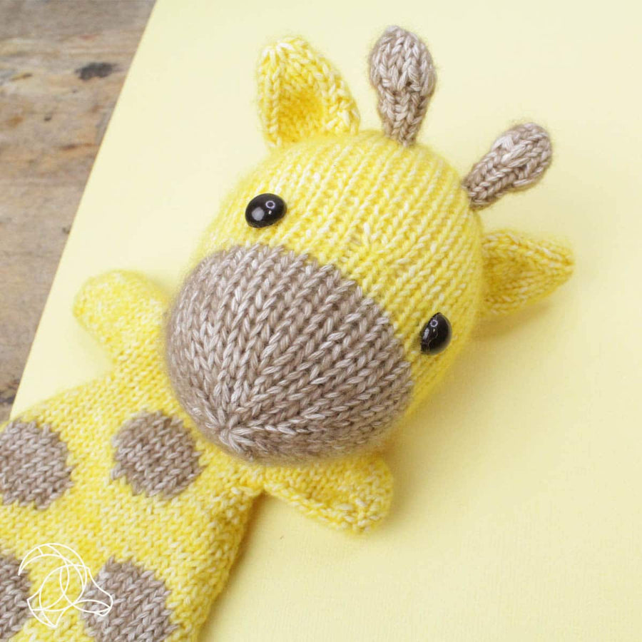 Ziggy Giraffe Knitting Kit