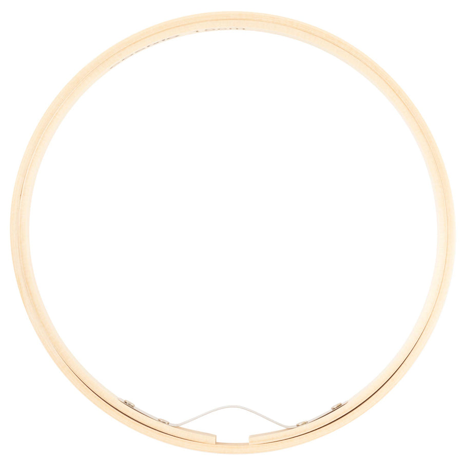 One Touch Wooden Embroidery Round Hoop 15 cm (6")