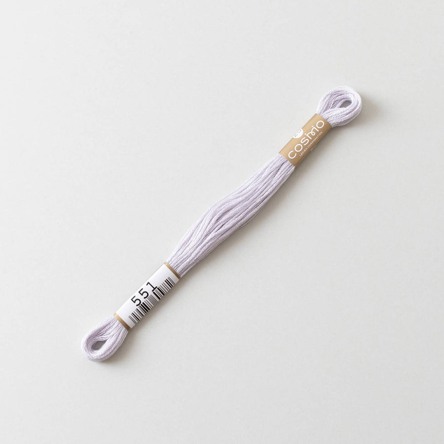 COSMO No.25 Embroidery Floss (6 skeins) #520-559