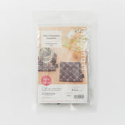 Sashiko Coasters Kit - Gray