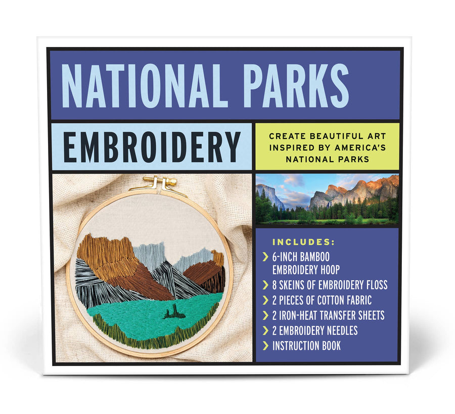National Parks Embroidery Kit