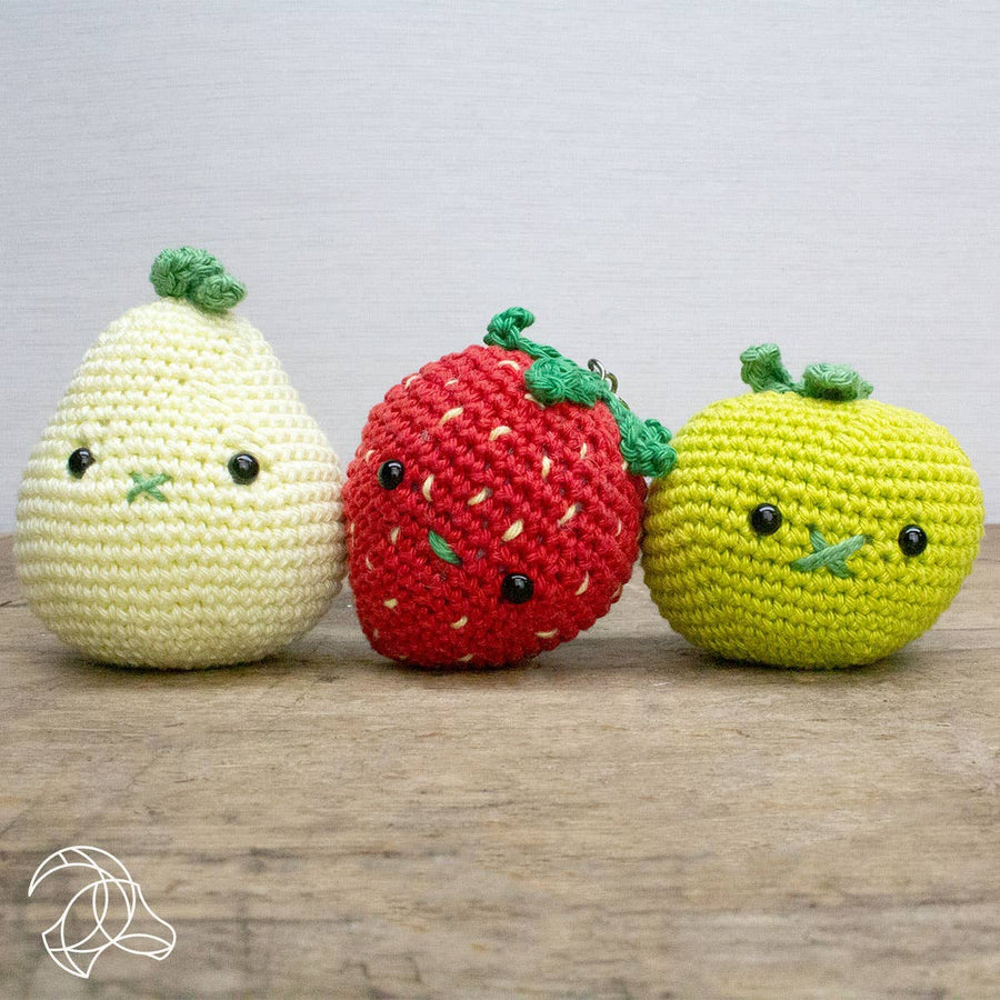 Strawberry Charm Crochet Kit