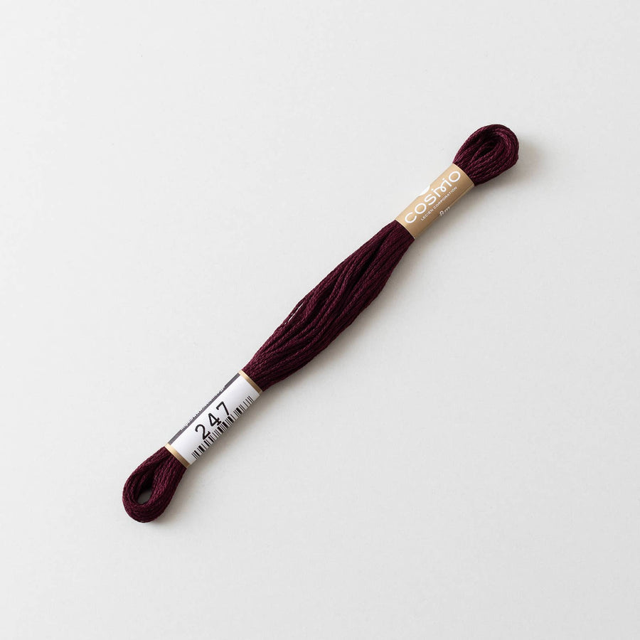 COSMO No.25 Embroidery Floss (6 skeins) #240-269