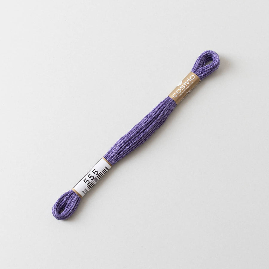COSMO No.25 Embroidery Floss (6 skeins) #520-559