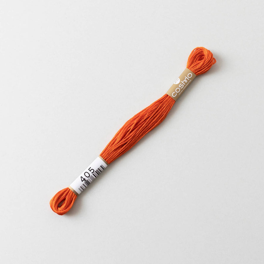 COSMO No.25 Embroidery Floss (6 skeins) #400-419