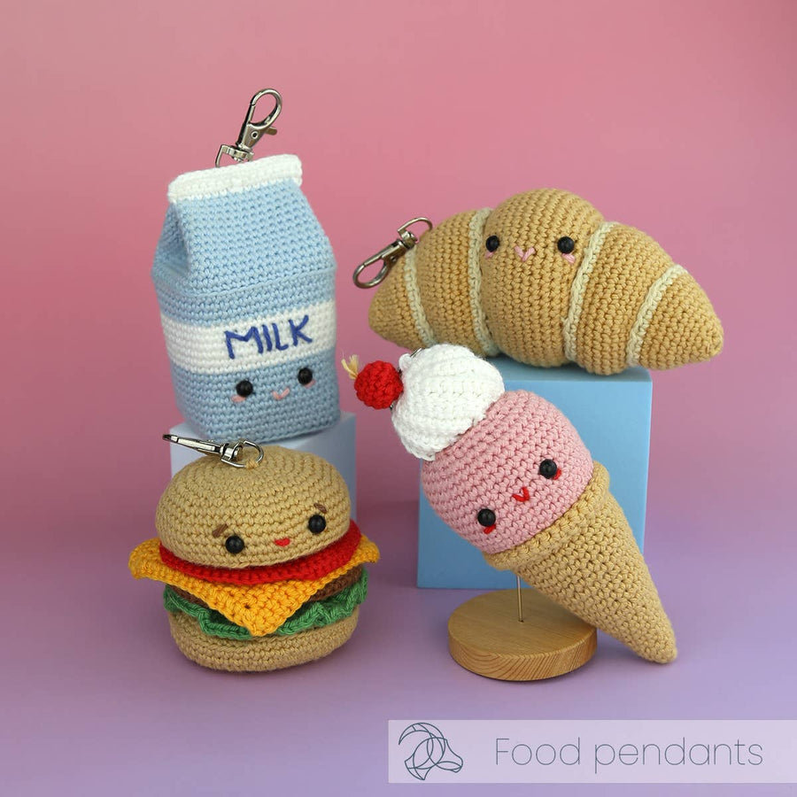 Hamburger Crochet Kit