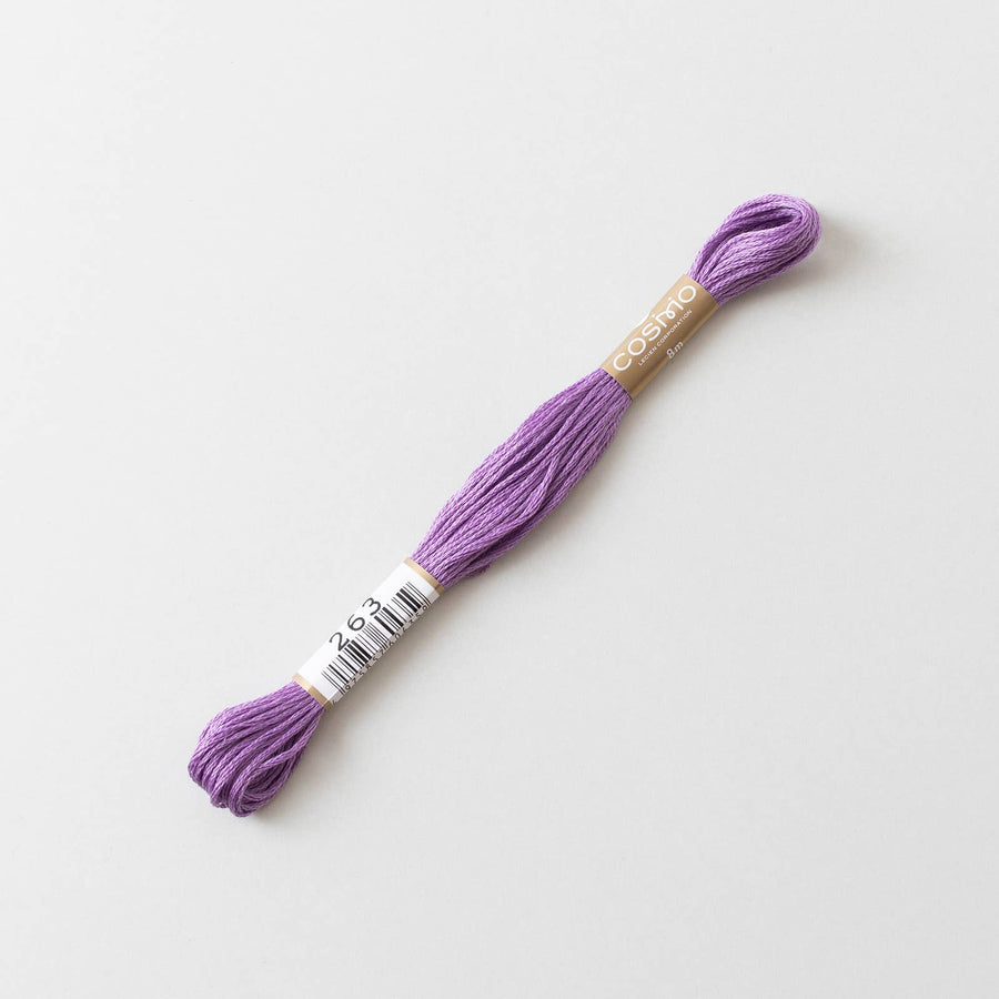 COSMO No.25 Embroidery Floss (6 skeins) #240-269