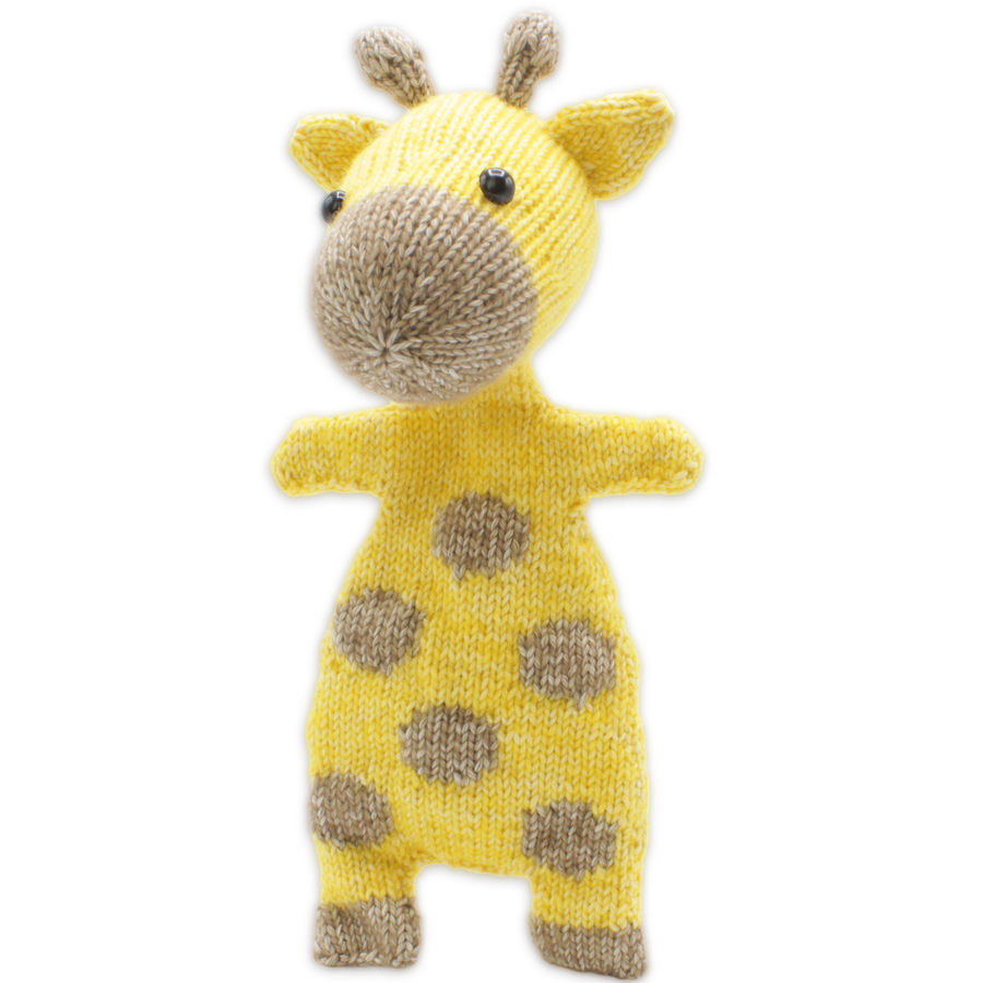 Ziggy Giraffe Knitting Kit