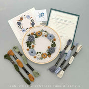Hand Embroidery Kit - Camelot in Wild One