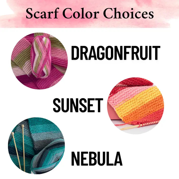 Learn to Knit Scarf Kit