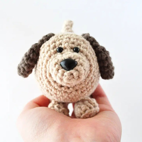 Tan Dog Crochet Kit
