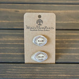 Handmade Wooden Button Packs