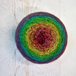 Black Butte Shawl Cake