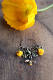 Garden Visitors Metal & Bead Stitch Markers