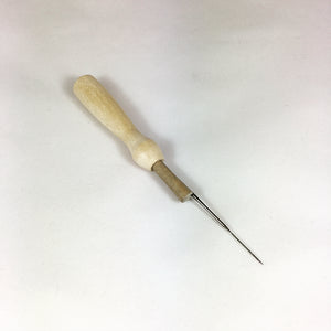 Single Felting Needle with Wooden Holder
