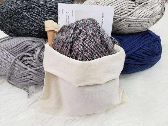 Chunky Scarf Beginner Knitting Kit