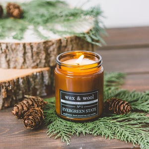 Evergreen Scented Candles - Wicks N' More Candle Company