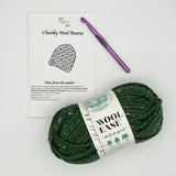 Chunky Wool Beanie Crochet Kit