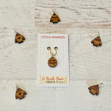 Themed Wooden Stitch Markers