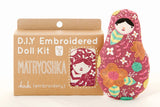 Matryoshka Doll Embroidery Kit