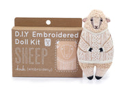 Sheep Doll Embroidery Kit